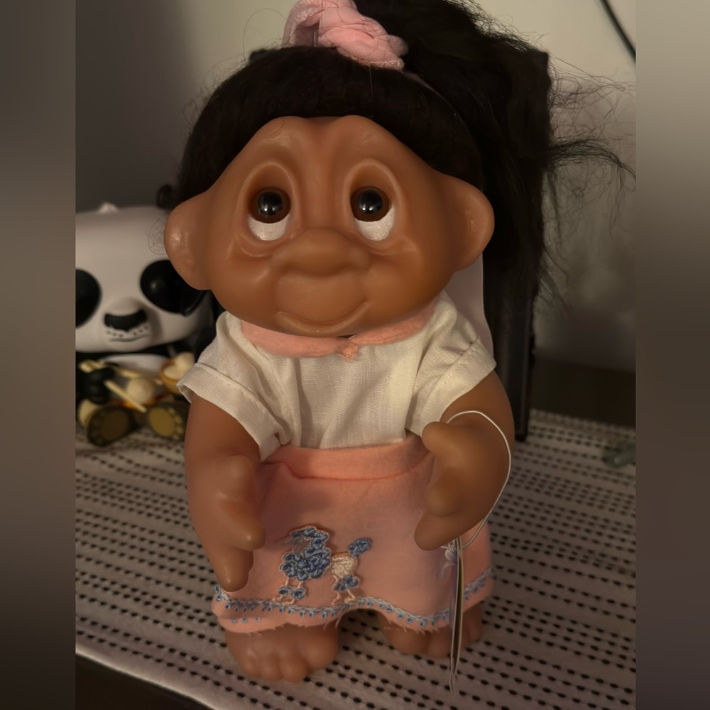 Thomas Dam Norfin Angel Troll Doll 1977